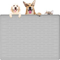 39.4"x29.5" Largest Pet Food Mat, Silicone Dog Mats by WelcometoULTIBE