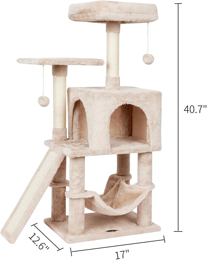 MIAO PAW Cute Cat Tree Tower for Indoor Cat Tower - Image 7