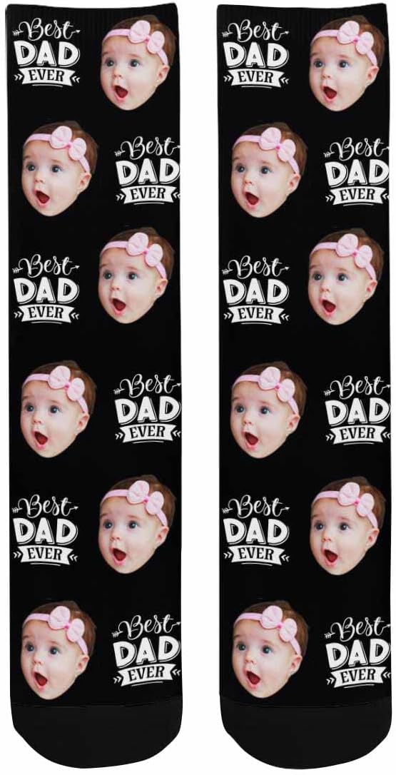 MyPupSocks Custom Personalized Photo Pet Face Socks, Cat and Dog Tracks Paws - Image 5