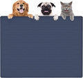 Largest Dog Food Mat, 39.5"x29.5" Silicone Dog and Cat Mat by Goldleaf
