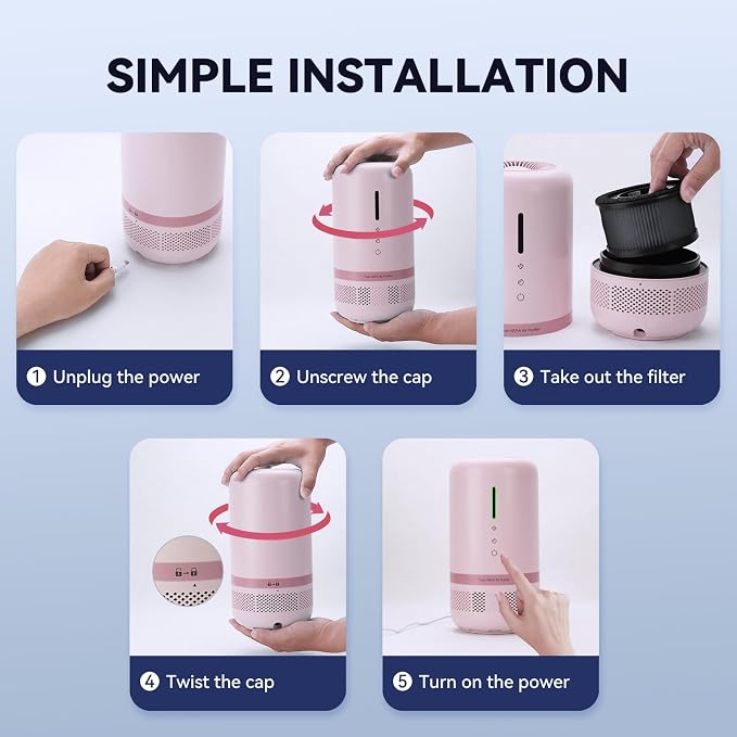 Air Purifiers for Home, HEPA Air Purifier for Room up to 960ft², Air Purifiers - Image 7