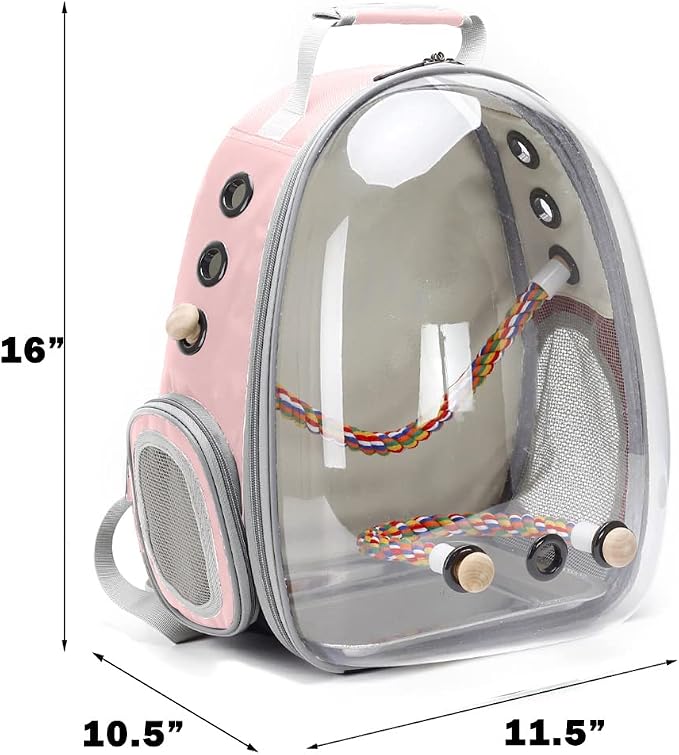 Bird Traval Carrier Cage, Vet Transport Bag - Image 2