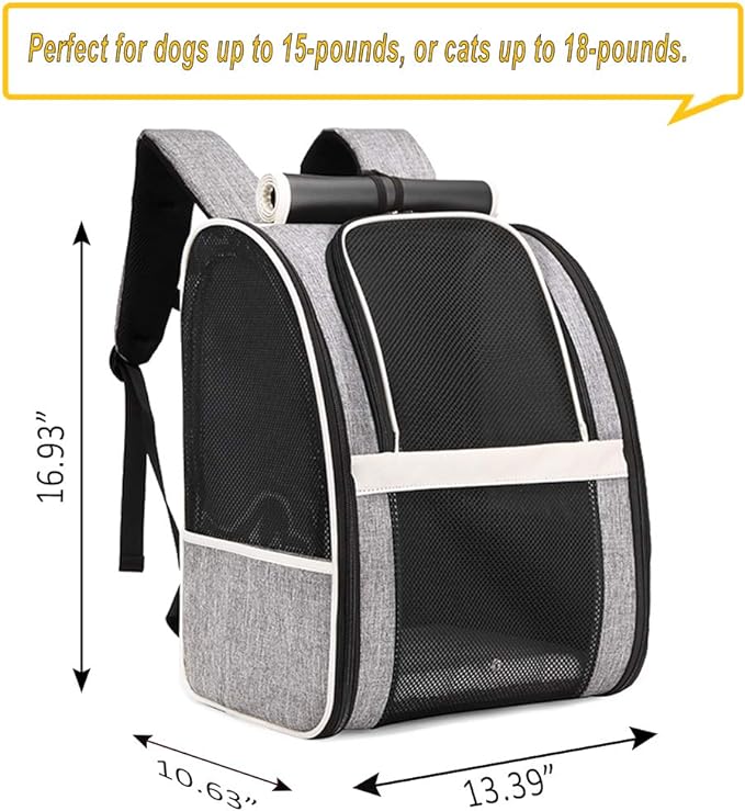 Texsens Pet Carrier Backpack - Image 2
