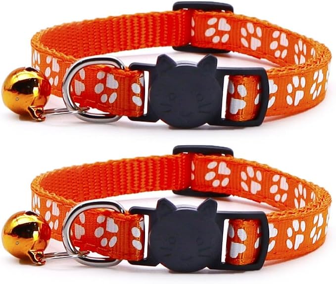 Reflective Cat Collars Breakaway by CCUUHJ