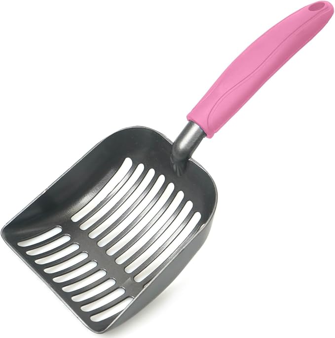 Cat Litter Scoop, Kitty Metal Scooper, Aluminum Alloy Sifter, Kitten Pooper by Frxat
