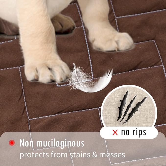 fuguitex Waterproof Dog Bed Cover Couch Cover - Image 3