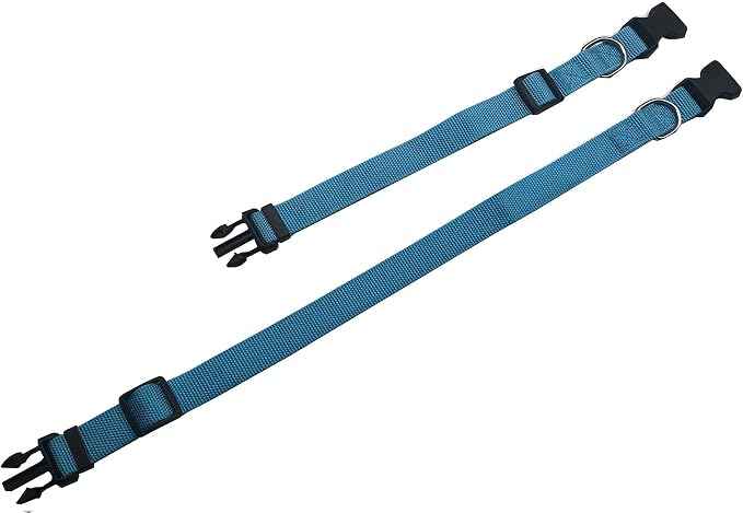 Adjustable Nylon Dog Collar, pet Collar 1 Inch 3/4 Inch 5/8 Inch Wide,