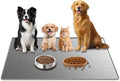48"x32" Extra Large Pet Food Mat, 1.5MM Super Thick Silicone Dog Mats by WelcometoULTIBE