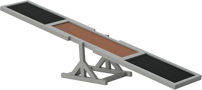 PawHut Wooden Dog Agility Seesaw by PawHut