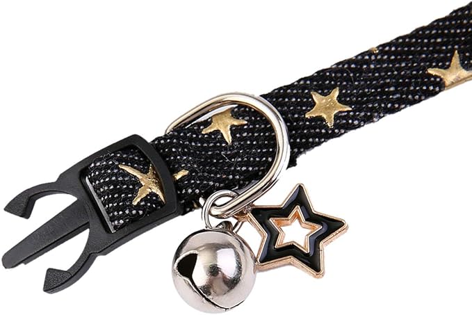 BoomBone Star Charm Studded Cat Collar Breakaway - Image 2