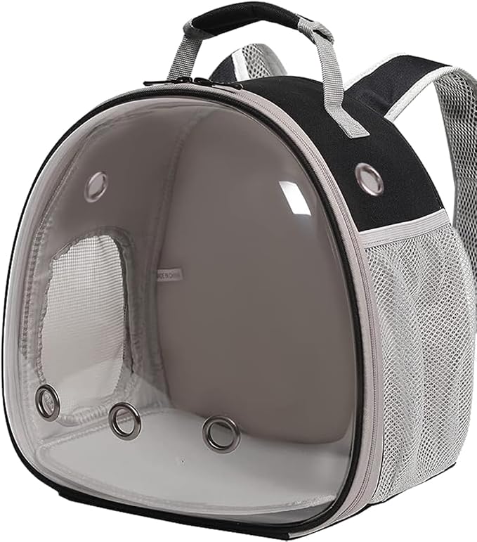 Guinea Pig Backpack, Space Capsule Bubble Window Small Animal Backpack - Image 5