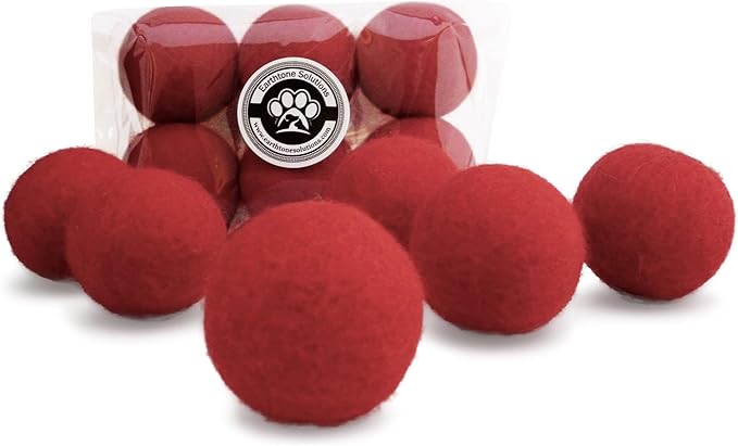 Wool Cat Toys - Felt Cat Toy Balls by EarthtoneSolutions