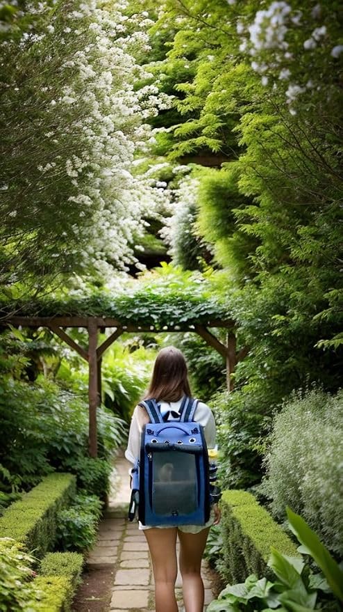 Birds Day Bird Carrier Backpack-Parrot Travel Cage - Image 9
