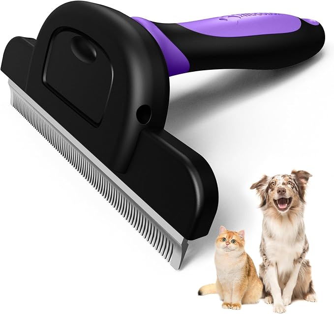 MIU COLOR Long Hair Pet Grooming Brush, Deshedding Tool by MIUCOLOR