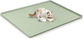 47" x 35" Silicone Cat Food Mat, Waterproof Pet Feeding Mat by Kalolary