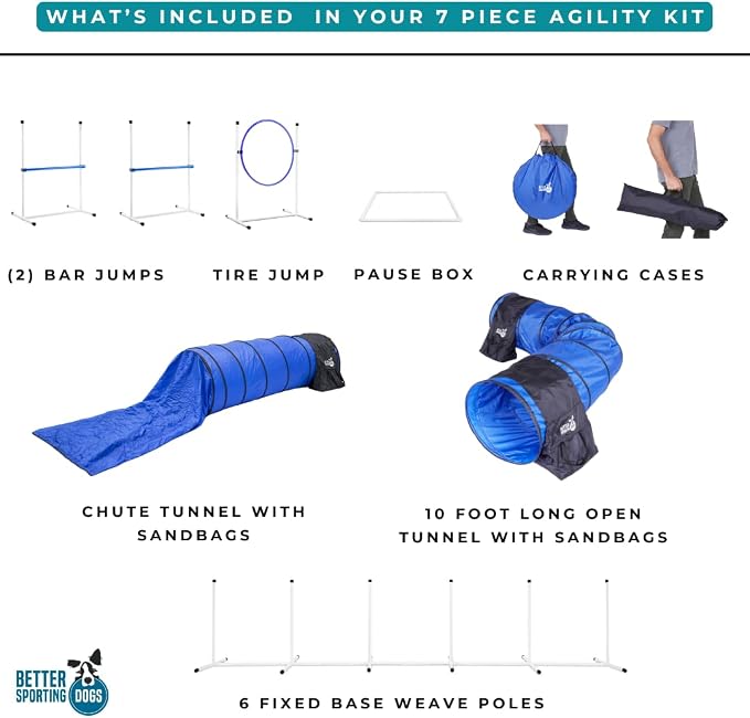 Better Sporting Dogs Agility Course Backyard Set - Image 2