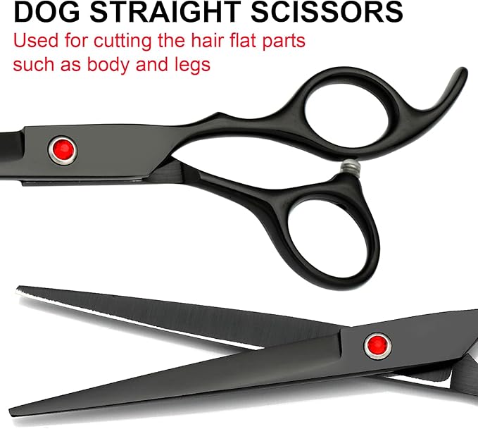Professional Dog Grooming Scissors Set Stainless Steel Dog Grooming Kit - Image 5