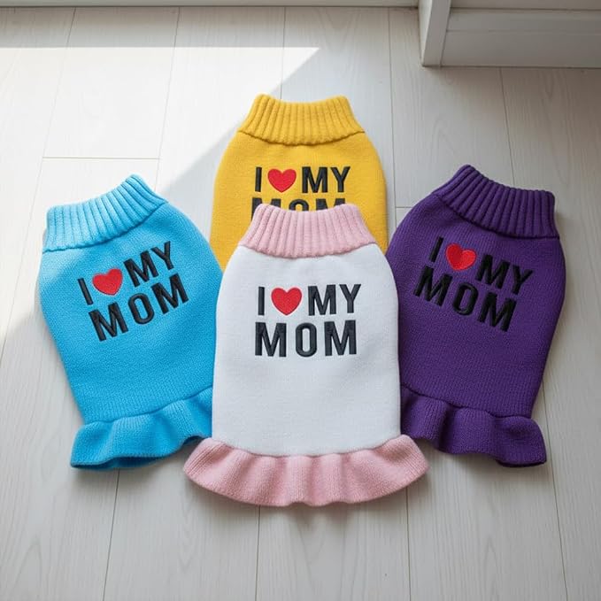 Personalized Embroidered Pet Sweater - Image 4