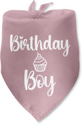 Dog Birthday Bandanas Boy Pink Dog Bandana Pet Scarf Bibs Accessories Party by Luptiteuy