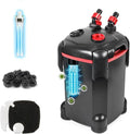 225GPH Canister Filter, External Aquarium Filter Ultra-Quiet Water Circulation by PONDFORSE