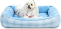 MIHIKK Rectangle Dog Beds for Small Medium Dogs & Cats, Orthopedic Sleeping Pet by MIHIKKPet%E2%80%99sHome