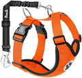 SlowTon Dog Seat Belt Harness for Car, Dog Car Harness Adjustable Mesh by SlowTon