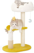Happi N Pets Cloud Cat Tree, 31.5in Multi-Level Indoor Cat Tower by HappiNPets