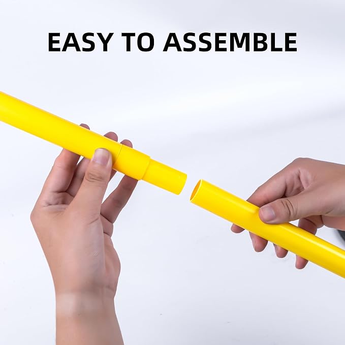 5 FT Agility Training Poles for Soccer/Dog/Horse, Adjustable Football - Image 4