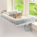 Cat Window Sill Perch with Large Bolster, Pet Hammock Bed by Zoratoo