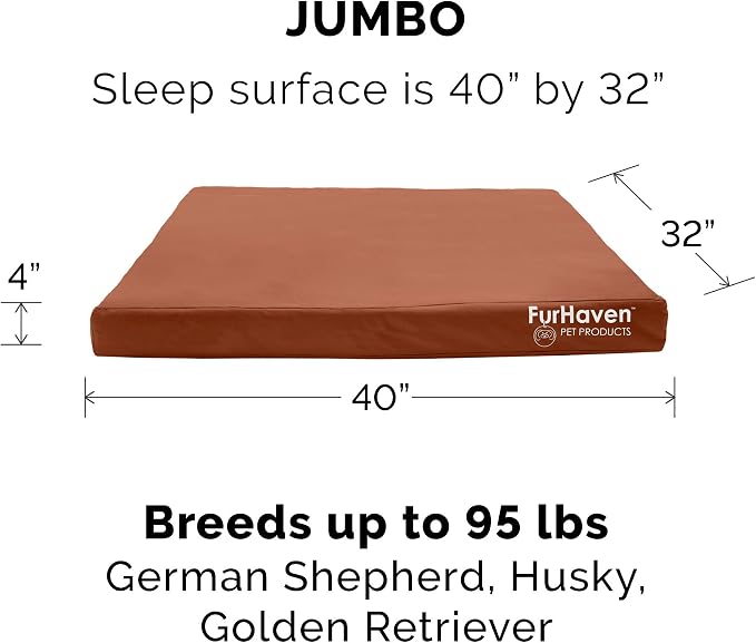 Furhaven Water-Resistant Cooling Gel Dog Bed - Image 3