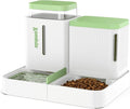 Gravity Cat Feeder and Water Dispenser, 2 in 1 Cat Self Feeder by Zomisia