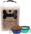 ANVS Silicone Pet Food Storage Bag, 30-Cup Dog Food Travel Bag by ANVS
