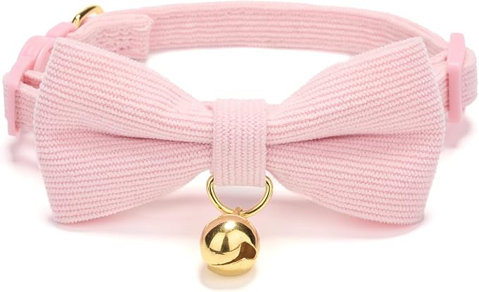 2 Pack Soft Corduroy Cat Collars - Image 3