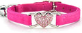 CHUKCHI Heart Bling Cat Collar by CHUKCHI