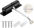 Automatic Door Closer, Zinc Alloy Safety Spring Door Closer Adjustable 30 kg by Houlibify