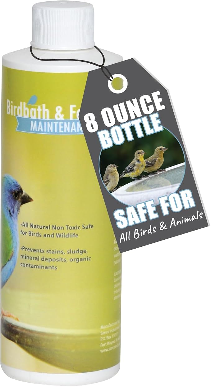 Bird Bath & Fountain Maintenance by Sanco+Industries