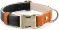 Plutus Pet Genuine Leather & Hemp Dog Collar – Adjustable Heavy Duty Pet Collar by PLUTUSPET