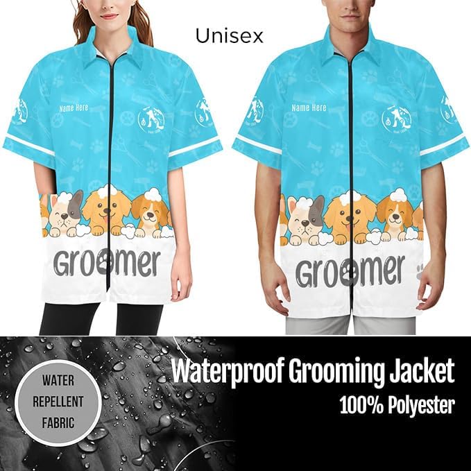 Custom Pet Grooming Jackets - Image 3