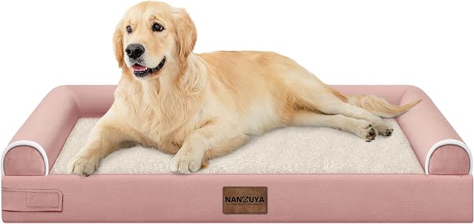 Large Dog Bed Orthopedic Washable: Beds Bolster XL Bed Big XLarge Dogs Memory by Nanuya