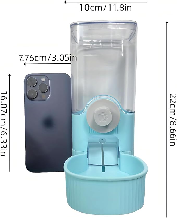 GPY Automatic Hanging Gravity Pet Feeder and Water Dispenser Set ，Automatic - Image 9