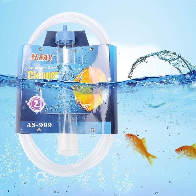 AYNEFY Aquarium Supplies Fish Cleaning Tools PVC Small FishCleaner Change Water - Image 4