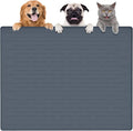 Largest Dog Food Mat, 39.5"x29.5" Silicone Dog and Cat Mat by Goldleaf