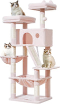 Taoqimiao Cat Tree 57.5-Inch, Cat Tower by Taoqimiao