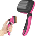 Self-Cleaning Pet Grooming Brush by Dipoo