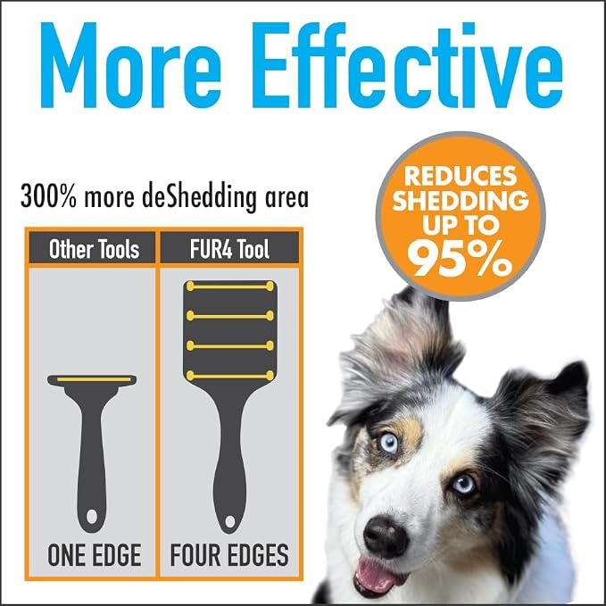 FUR4 deShedding Dog Brush for Long Hair Dogs – Pet Hair Brush - Image 4