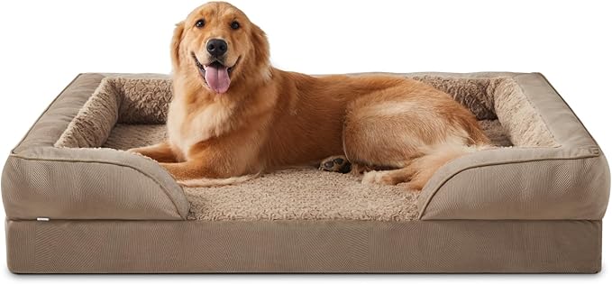 INVENHO Orthopedic Dog Beds Large Sized, XL Washable Dog Sofa by INVENHO