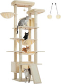 81" Heavy Duty Cat Tree for Large Cats up to 20lbs by MUTTROS