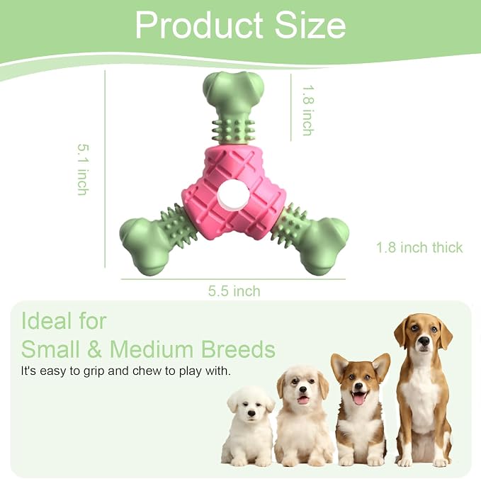 Puppy Chew Toys for Teething, Indestructible Dog Chew Toys for Aggressive - Image 6