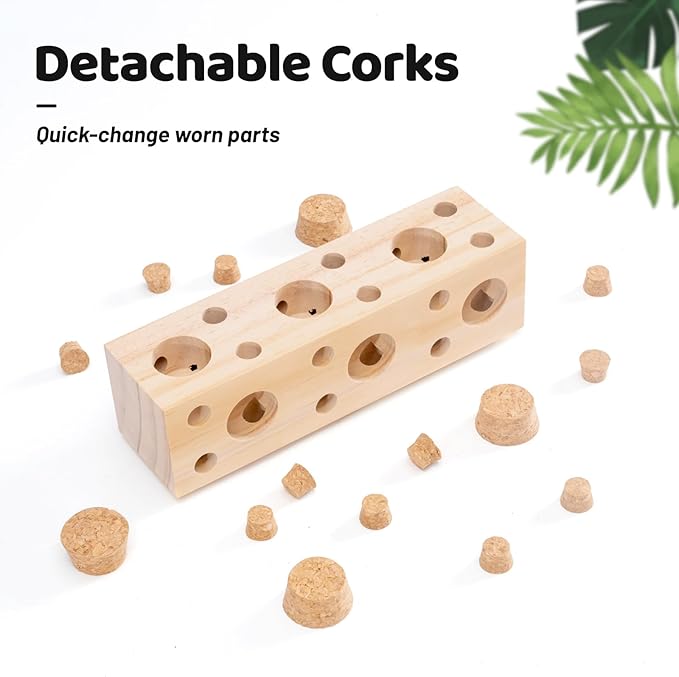 72 Detachable Corks for Bird Chew Toys - Image 2