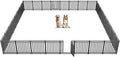 Dog Playpen Metal Dog Fence Outdoor by Petorldog